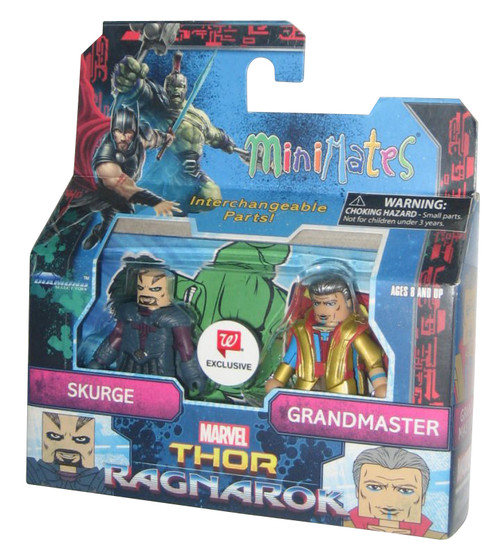 Marvel Minimates Thor Ragnarok Skurge & Grandmaster Figure Set - Walgreens Exclusive