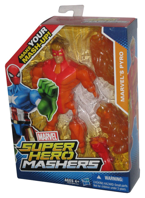 Marvel Super Hero Mashers Mix & Match X-Men Pyro (2014) Hasbro Action Figure