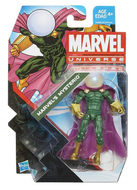 Marvel Universe Spider-Man Mysterio (2013) Hasbro Series 5 Figure #005