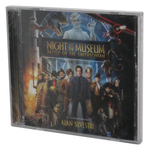 Night At The Museum: Battle of Smithsonian (2009) Original Soundtrack Music CD - (Alan Silvestri)