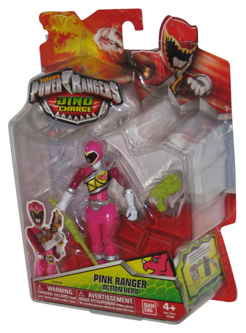 Power Rangers Dino Super Charge (2014) Bandai Pink Hero Action Figure