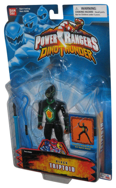 Power Rangers Dino Thunder Black Triptoid (2003) Bandai Action Figure