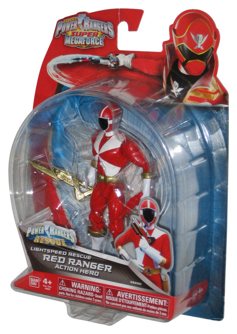 Power Rangers Super Megaforce (2014) Lightspeed Rescue Action Hero Red Ranger Figure