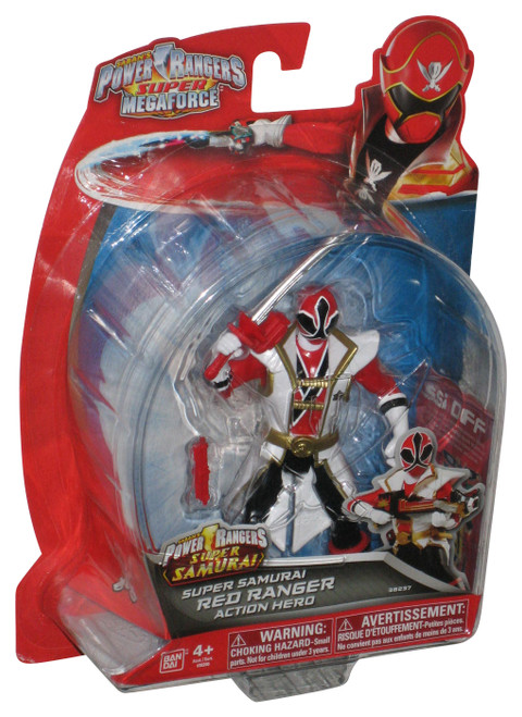 Power Rangers Super Megaforce (2014) Samurai Red Ranger Action Hero Figure