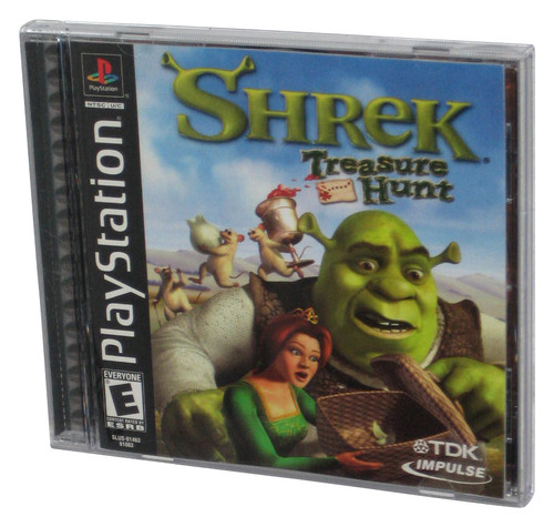 Shrek Treasure Hunt (2002) PlayStation 1 Video Game