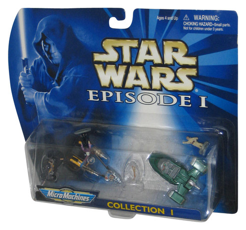 Star Wars Episode I Collection (1999) Micro Machines Mini Toy Set - (Figures Loose Inside Plastic)