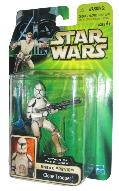 Star Wars Episode II Attack of The Clones Clone Trooper Figure - (Sneak Preview)