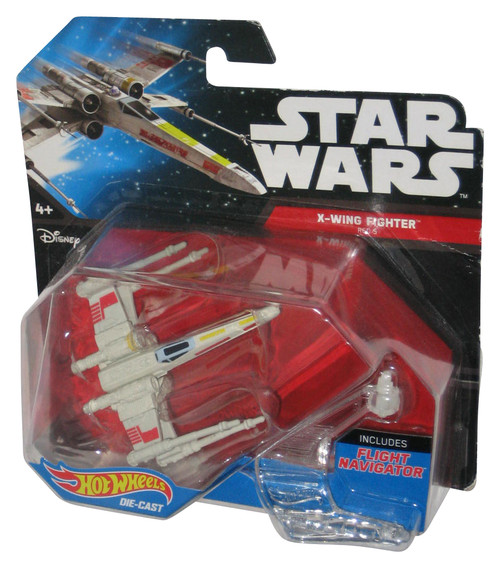 Star Wars Hot Wheels (2014) Rogue One X-Wing Fighter Red Five Starships Toy