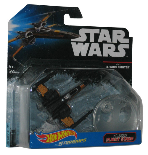 Star Wars Hot Wheels Rogue One (2015) Mattel Poe Dameron's X-Wing Fighter Starships Toy