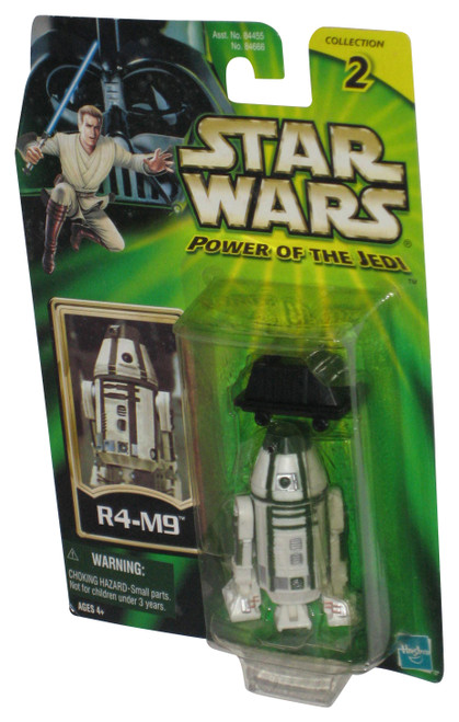 Star Wars Power of The Jedi Collection 2 (2001) R4-M9 Green Card Figure
