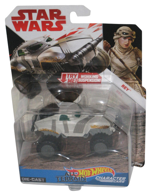 Star Wars Rey Character Cars (2017) Hot Wheels All Terrain Toy Vehicle