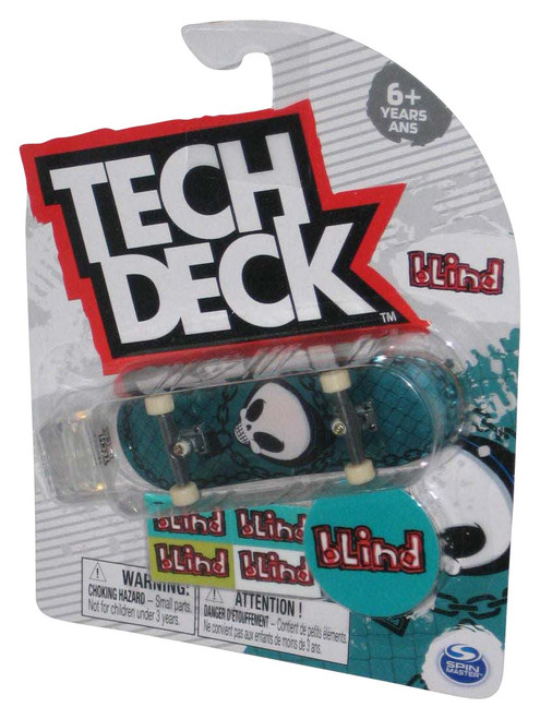 Tech Deck Blind Green Spin Master Mini Toy Fingerboard Skateboard