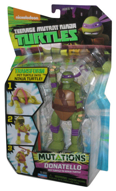 Teenage Mutant Ninja Turtles TMNT (2014) Mutations Donatello Pet To Ninja Figure