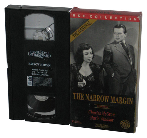 The Narrow Margin Original RKO Collection VHS Tape - (Charles McGraw / Marie Windsor)