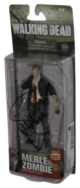The Walking Dead TV Series 5 Zombie Merle (2014) McFarlane Toys Figure - (Signed)