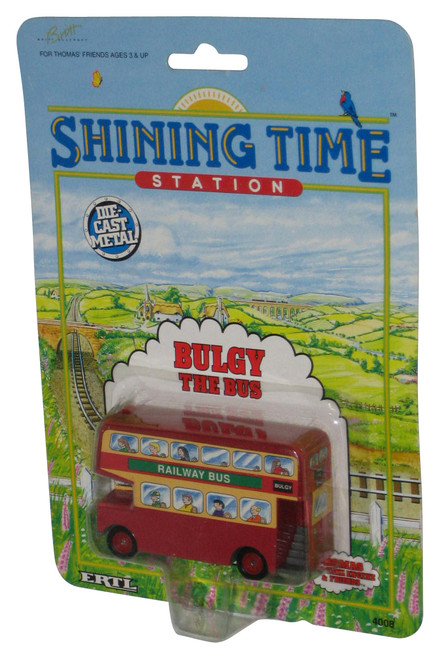 Thomas Tank Engine Shining Time Station (1993) Bulgy The Bus Ertl Die Cast Metal Toy Train