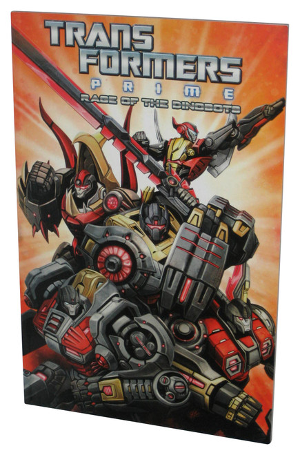 Transformers Prime: Rage of the Dinobots (2013) IDW Paperback Book