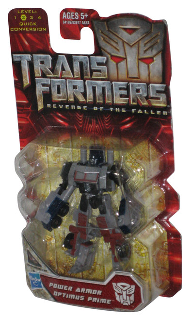 Transformers Revenge of The Fallen (2009) Power Armor Optimus Prime Figure