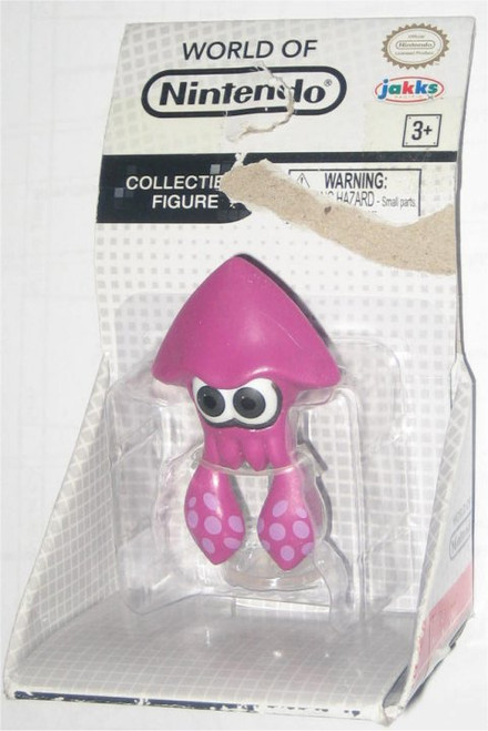 World of Nintendo Collectible Purple Squid Action Figure