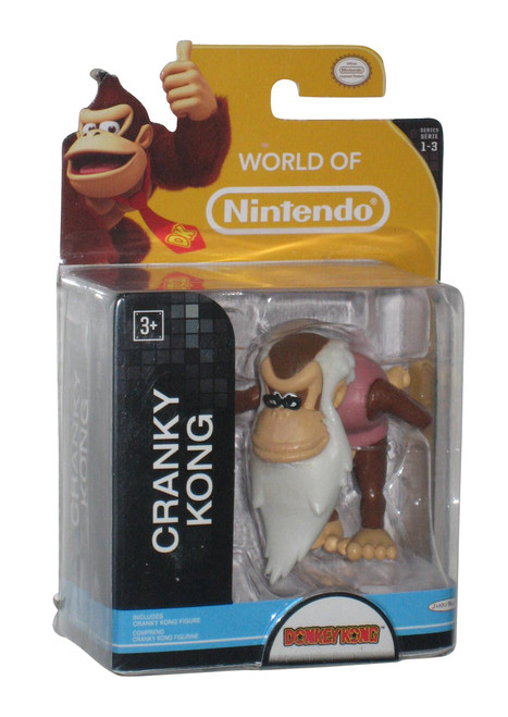 World of Nintendo Donkey Kong Cranky Kong Jakks Pacific Mini Figure