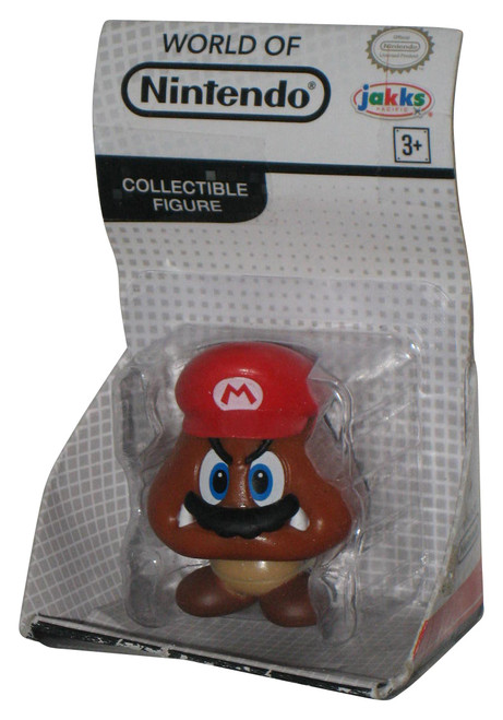World of Nintendo Super Mario Bros. (2018) Mustache Goomba Captured Figure