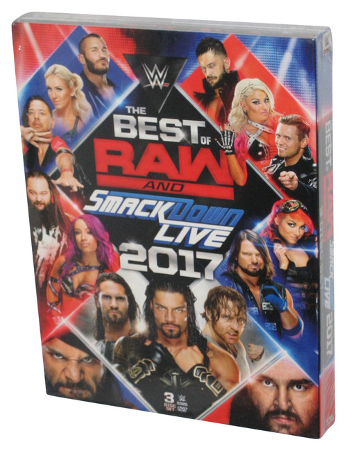 WWE Wrestling Best of Raw & SmackDown (2017) DVD Box Set - (3 Discs)