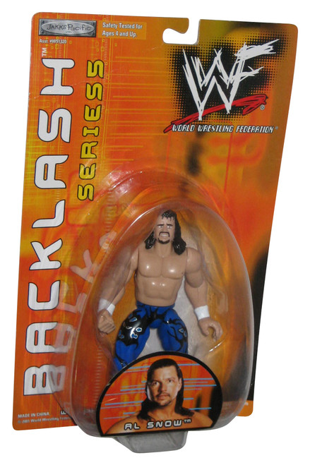 WWF Backlash Series 5 Al Snow (2001) Jakks Pacific WWE Action Figure