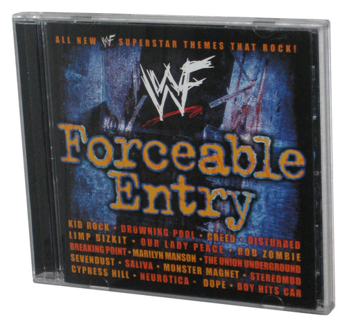 WWF Wrestling Forceable Entry WWE Music CD