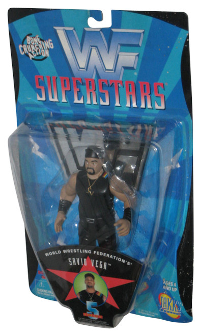 WWF Wrestling Superstars WWE Savio Vega (1997) Jakks Pacific Action Figure