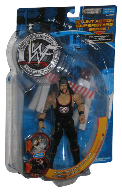 WWF X-Pac Stunt Superstars (2000) Jakks Pacific Figure w/ Kickin' Action