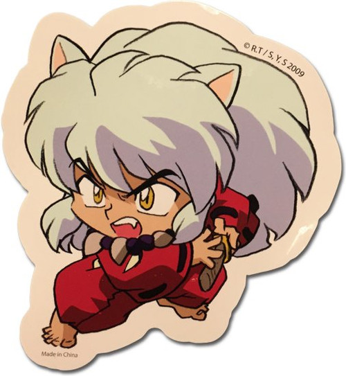 Inuyasha SD Anime Die-Cut Sticker GE-56278