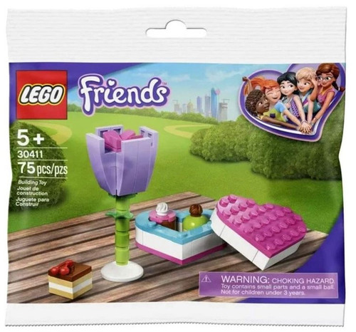 LEGO Friends Flower & Chocolate Box Building Toy Set 30411