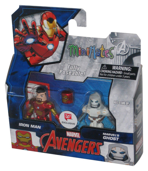 Marvel Minimates Avengers Assemble (2020) Iron Man & Ghost Figure Set