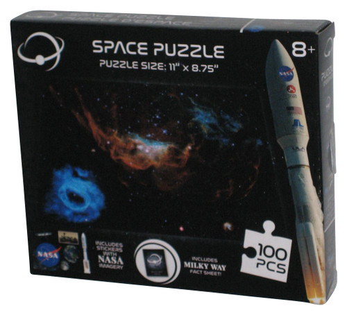 Nasa Space Rocket Launch (2021) Greenbrier Puzzle w/ Stickers