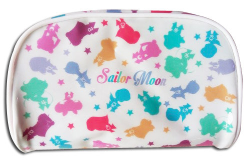 Sailor Moon Scouts Anime White Cosmetic Bag GE-22501