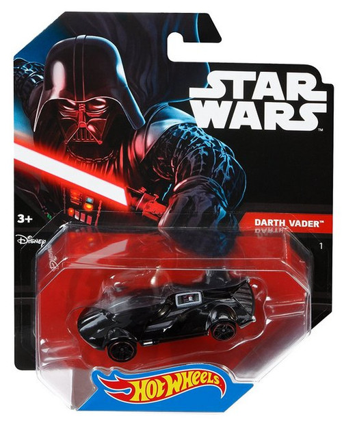 Star Wars Darth Vader Hot Wheels (2018) Mattel Character Toy Car