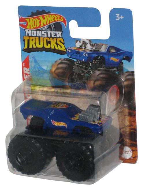 Hot Wheels Monster Trucks (2021) Mattel Rodger Dodger Blue Mini Toy Car Truck