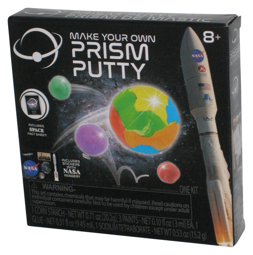 Nasa Space Make Your Own Prism Putty (2021) Greenbrier Puzzle w/ Stickers