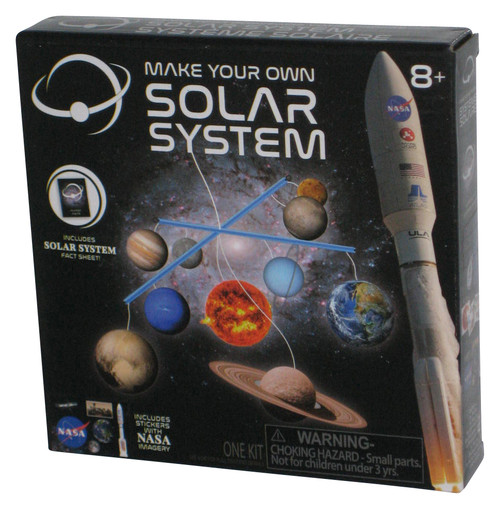 Nasa Space Make Your Own Solar System (2021) Greenbrier Puzzle w/ Stickers