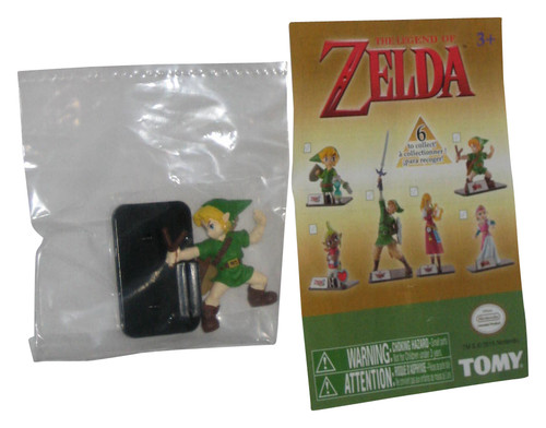 Nintendo Legend of Zelda (2015) Tomy Young Link Mini Figure w/ Sling Shot