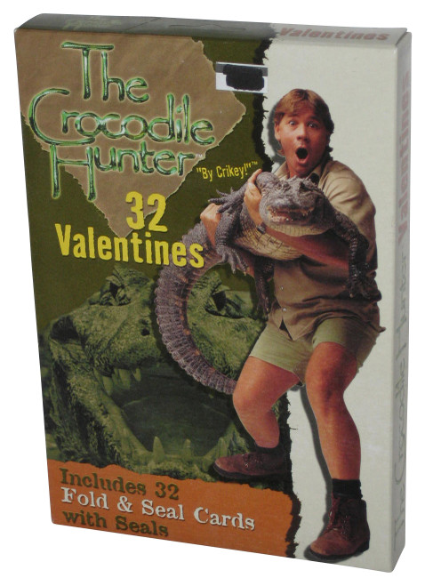 The Crocodile Hunter (2002) Paper Magic Valentines Day Cards