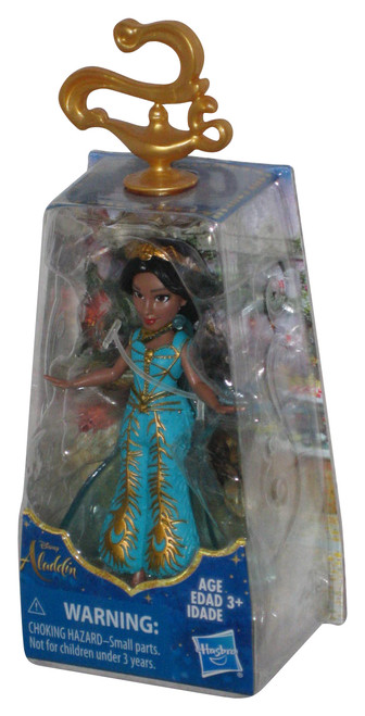 Disney Aladdin Live-Action Movie Princess Jasmine Hasbro 3.5 Inch Figure w/ Blue Dress