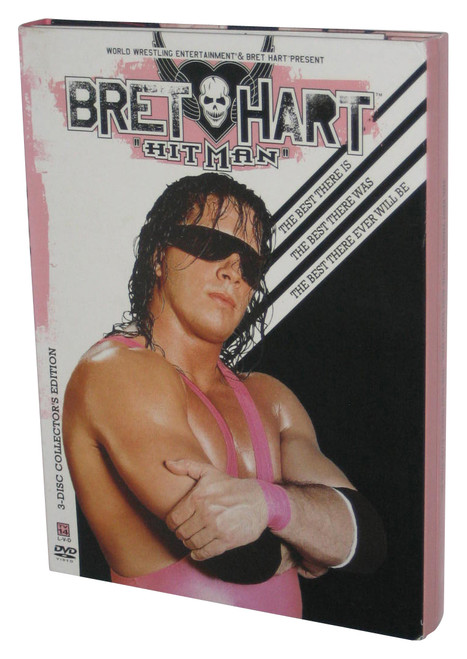 Bret Hart Hit Man WWE 3-Disc Collectors DVD Box Set - (9 Hours)