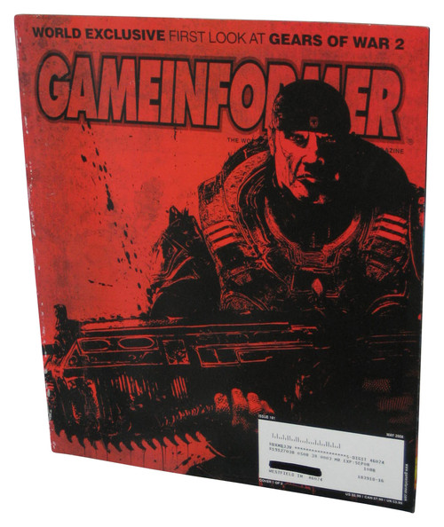 Game Informers Gears of War 2 May 2008 Official Magazine Book Issue #181