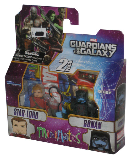 Guardians of The Galaxy Series 57 Minimates (2014) Star-Lord & Ronan Figure Set 2-Pack