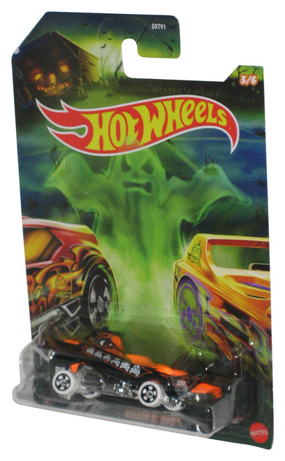 Hot Wheels Black & Orange Hover & Out (2019) Halloween Toy Car #3/6