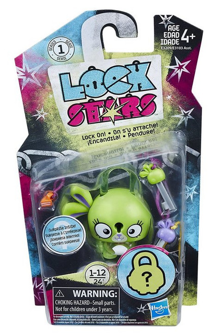 Lock Stars Green Bunny (2017) Hasbro Surprise Toy Figure