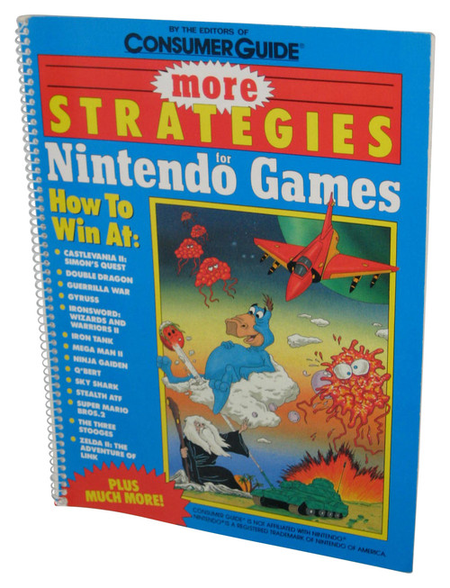 Strategies For Nintendo Games How To Win At Consumer Guide Book