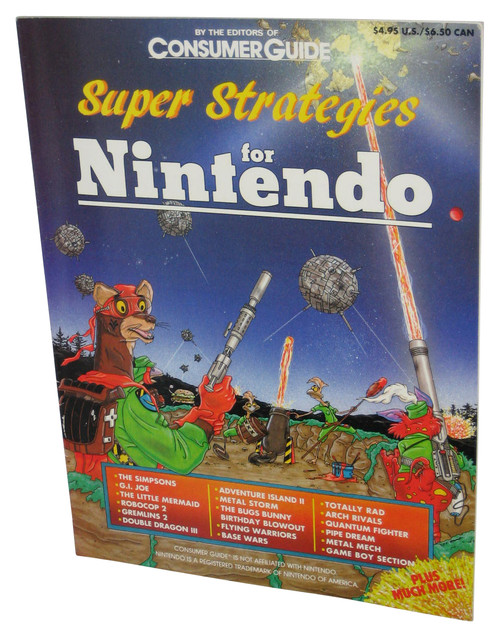 Super Strategies for Nintendo (1992) Consumer Guide Book