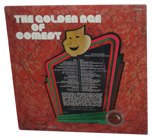 The Golden Age of Comedy (1972) LP Vinyl Record